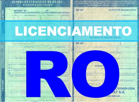 Licenciamento RO 2022